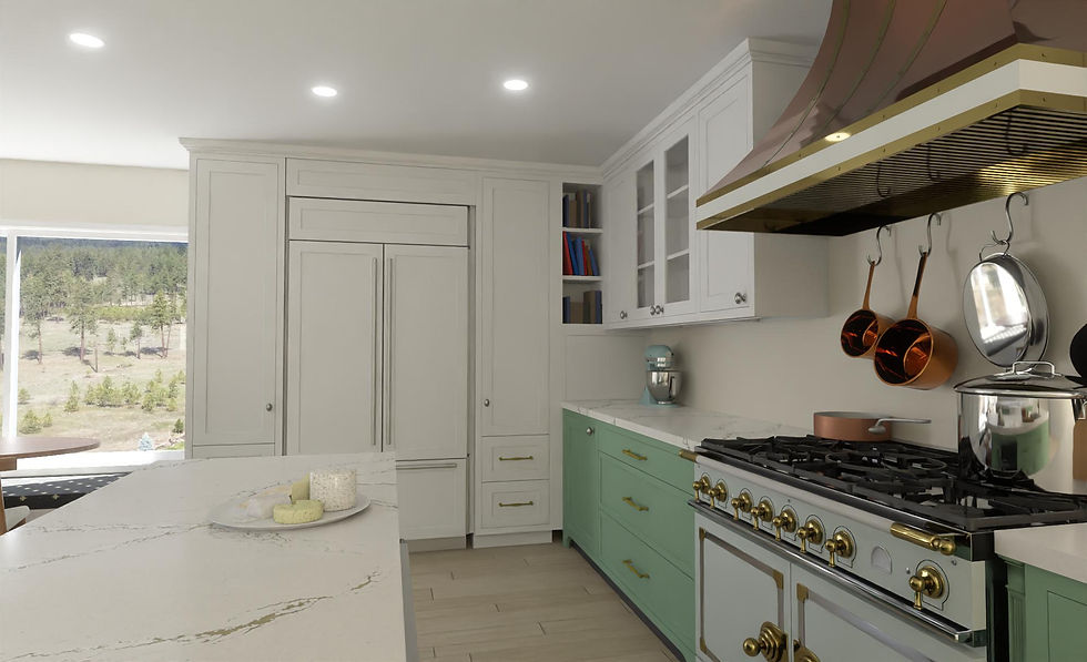 Photorealistic Kitchen Design Preview - Le Gourmet Kitchen
