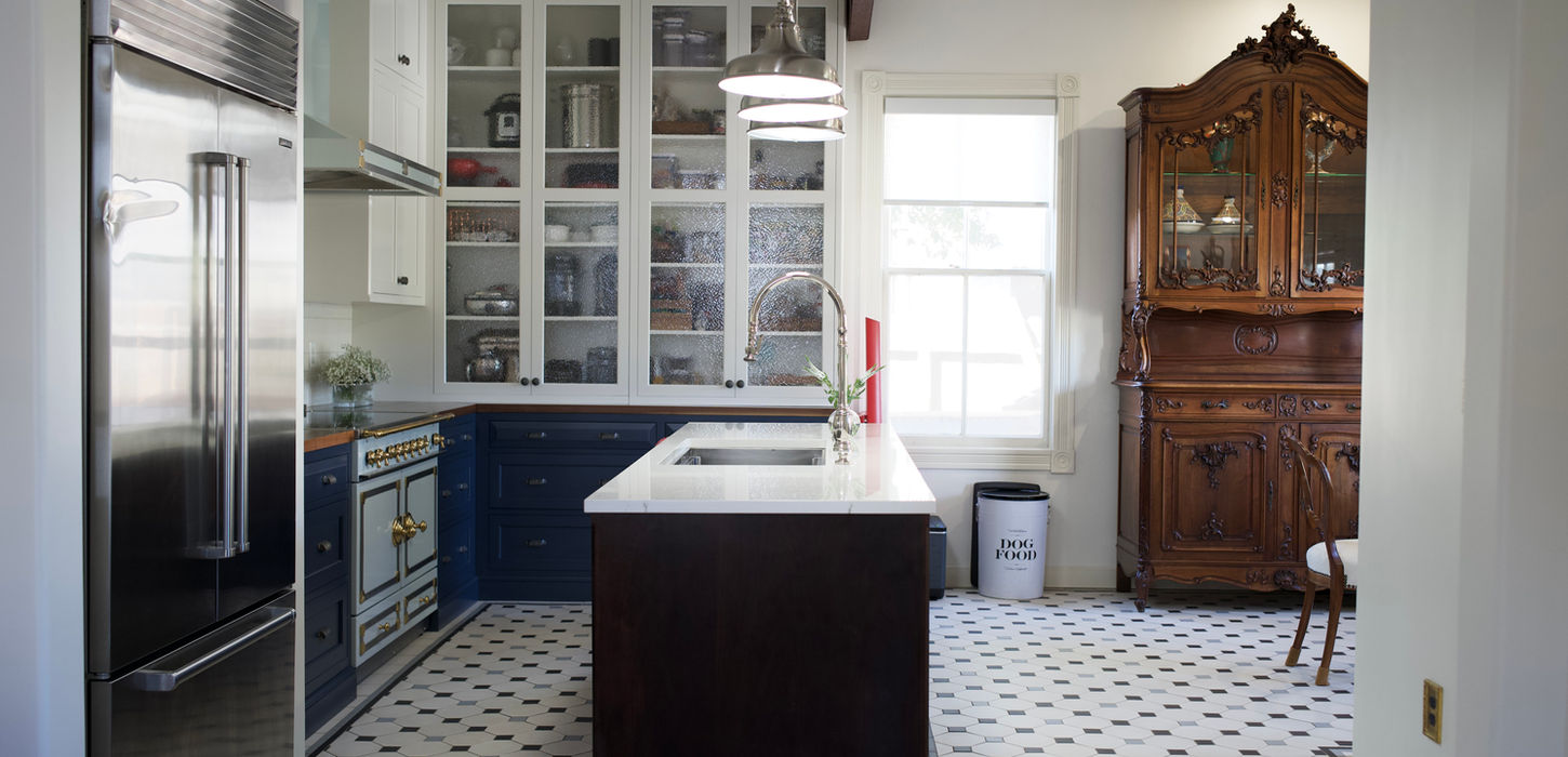 Elegant kitchen with island and pendant lights, Legourmet Kitchen design.