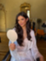 On location bridal beauty services at Italian wedding venue - BLBS