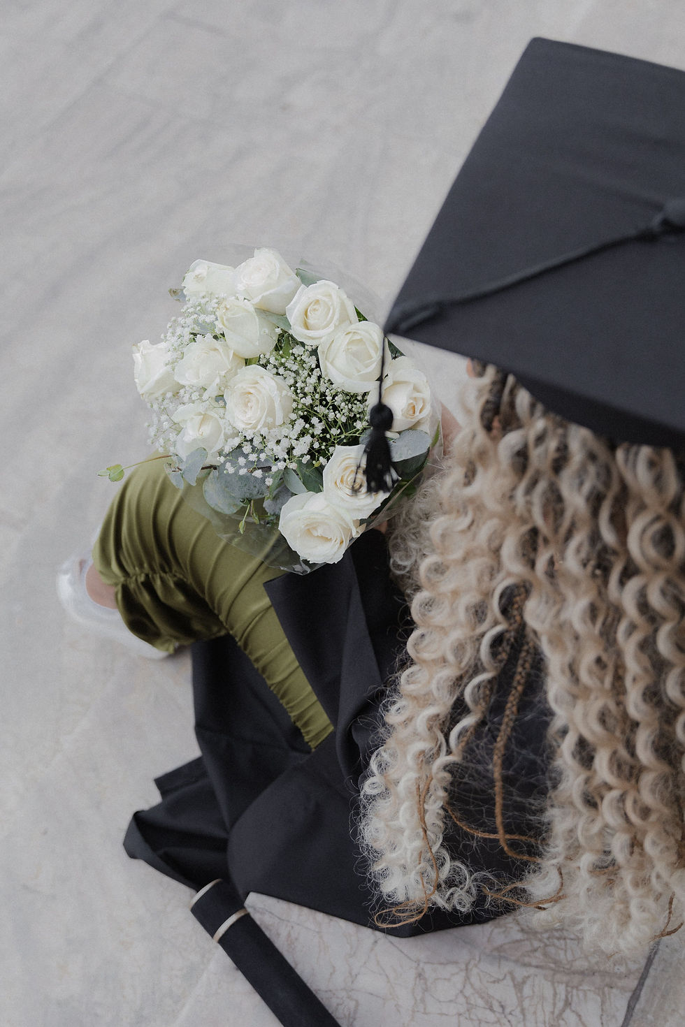 Roses graduation bouquet in luxury packaging - Shaws of Covent Garden