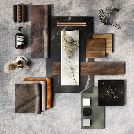 Interior Design mood board