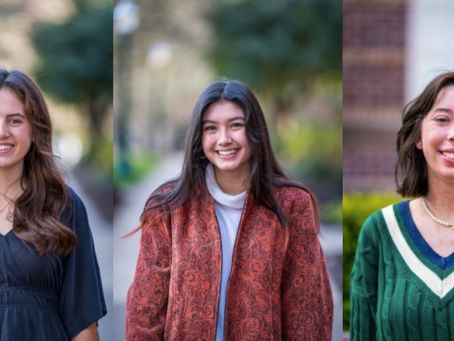 Meet the Stamps Scholars 21/22: Sadie Creemer, Dante James, and Paige Martin