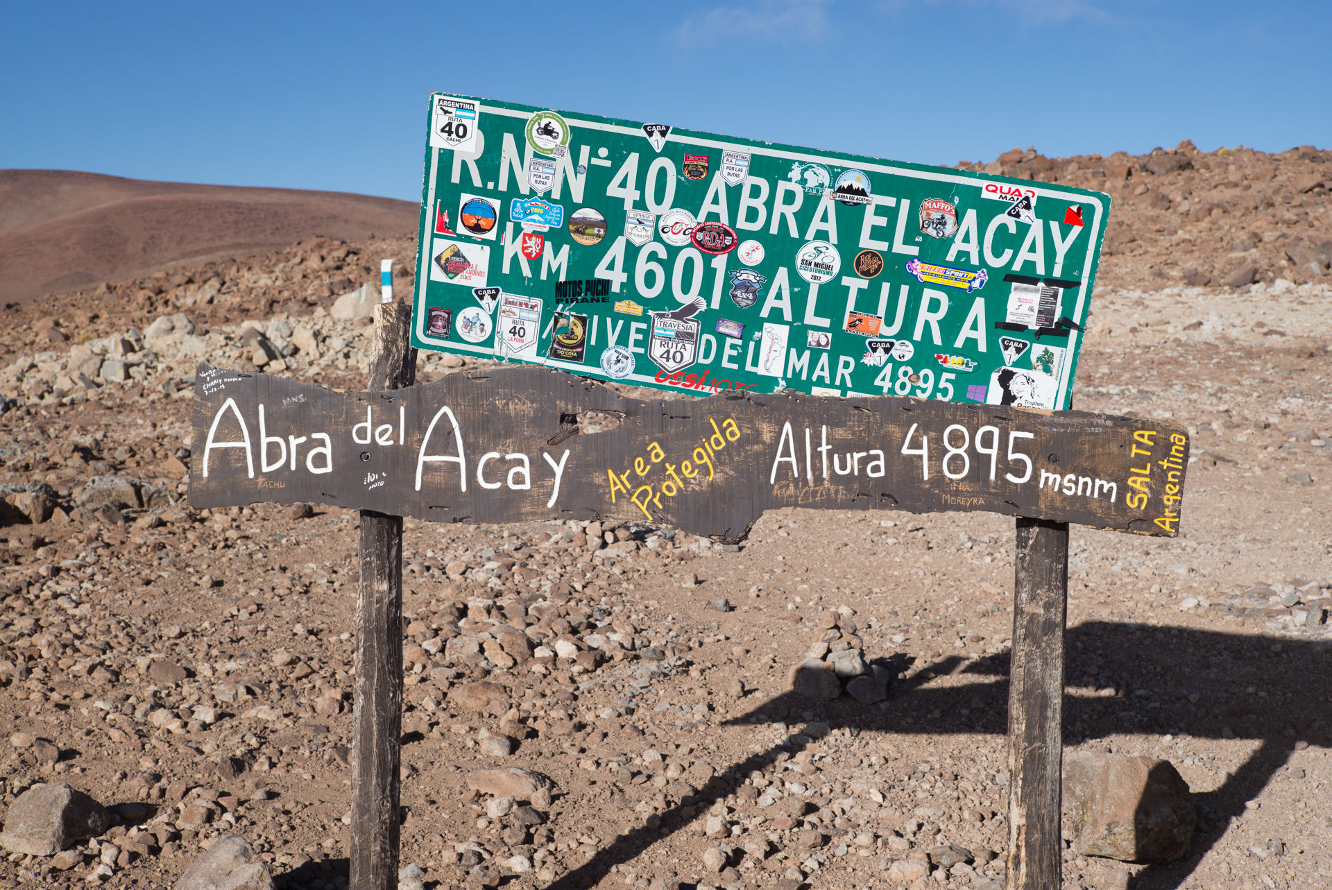 O ponto mais alto da Ruta 40