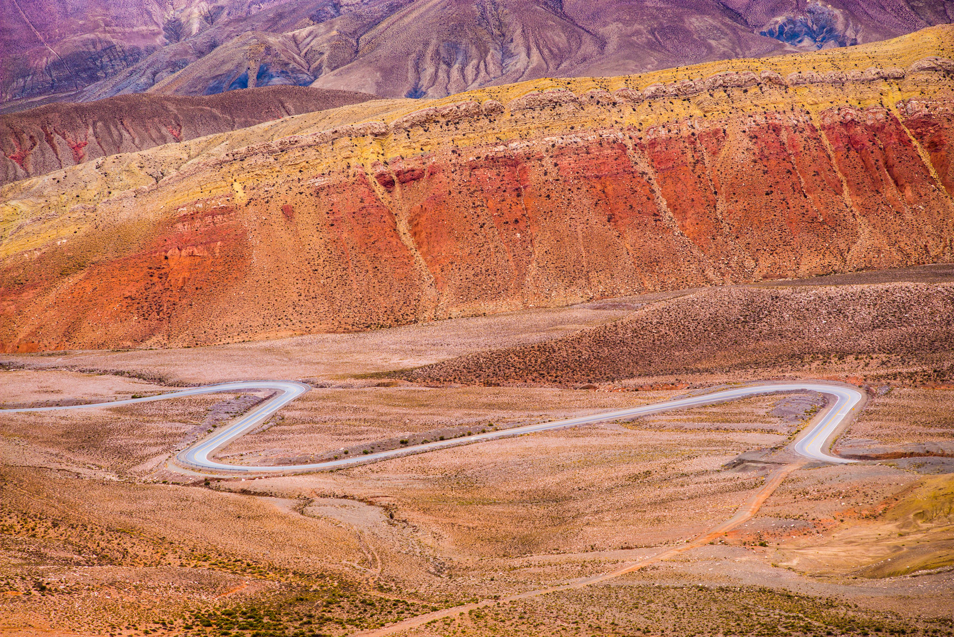 Ruta 52 de Purmamarca a Salinas Grandes