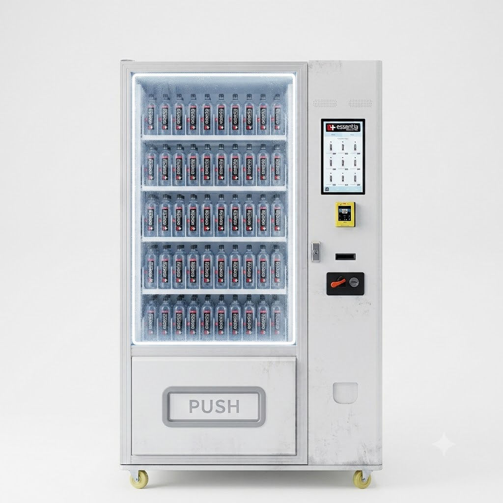 Custom LED Beverage Vending Machine