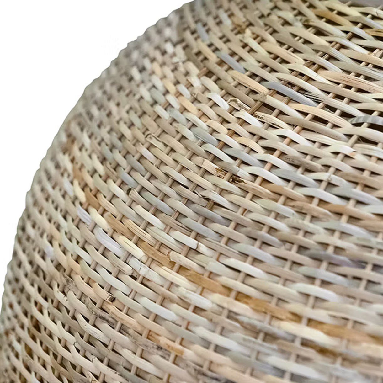 Organic Modern Jute Natural Floor Lamp