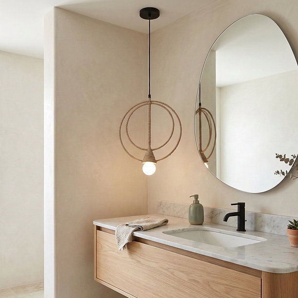 organic modern lighting ideas