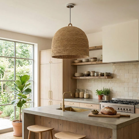 Sustainable Lighting Guide: Natural Materials & Healthy Home Design
