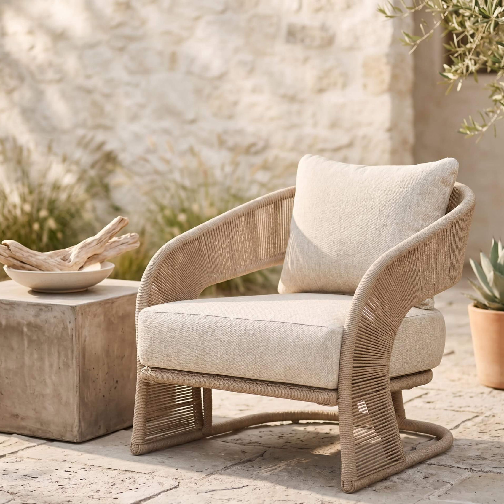 Low-VOC Open-Curve Lounge