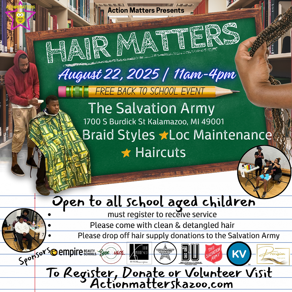 Hair Matters: Free Back to school hair styling event