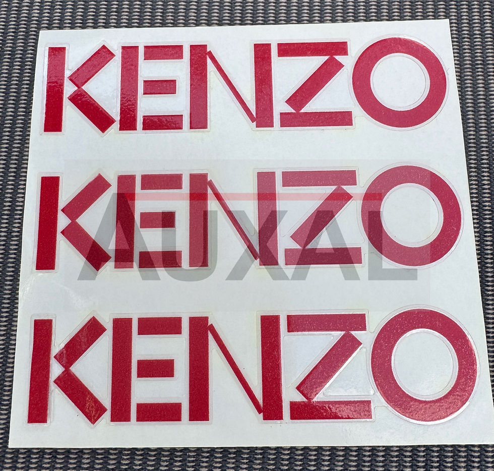 Sticker adhesif monogramme logo sigle Renault Twingo Kenzo 8200421522 8200421520