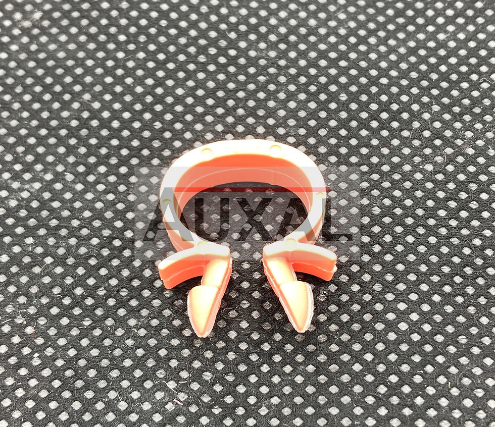 Clip agraphe collier faisceau electrique Renault 5 R5 Super 5 rose 13mm