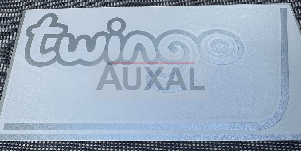 Sticker coffre hayon Twingo 1 7700829340 rear trunk