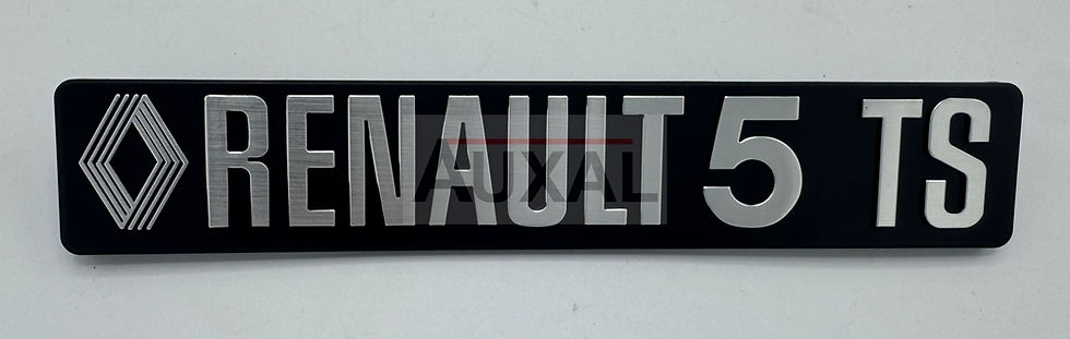 Sigle coffre hayon Renault 5 R5 TS 7700589747 7700657681 emblem R1224
