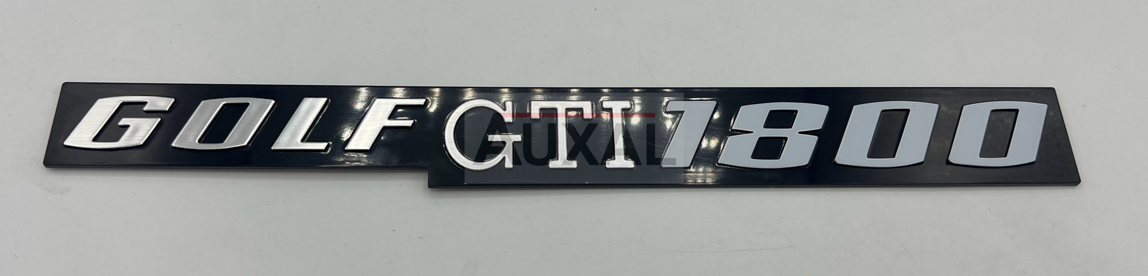 Sigle coffre malle Golf 1 GTI 1800 DX rear boot
