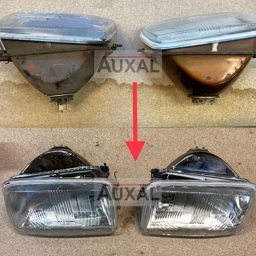 Phare Avant Gauche H4 Pour Renault 5 Alpine Turbo - Marque Cibie/Valeo - Chrome - Neuf