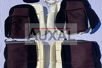 Pack complet interieur siege avant garniture 205 GTI QUARTET tissus seat cover
