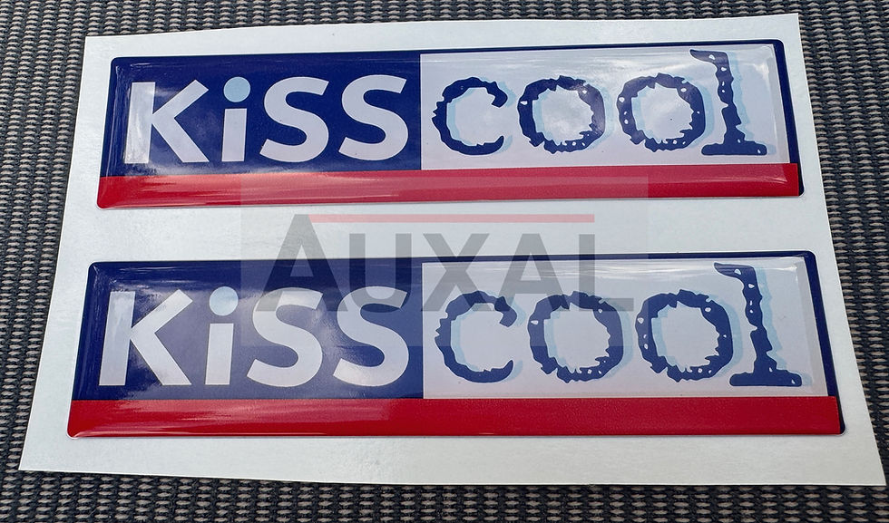 Sticker autocollant adhesif logo Renault Twingo KissCool 8200392695 8200375423
