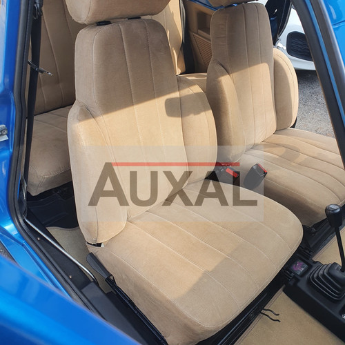 Housses De Siège Auto Pour Renault 5 E-Tech (2024-2026) - Ensemble 5 Pièces En Similicuir Imperméable - Protection Complète Intérieur