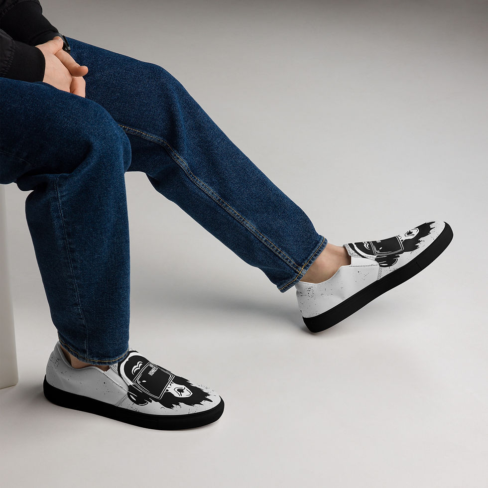 Thumbnail: VR MONKEYS® - Men’s slip-on canvas shoes