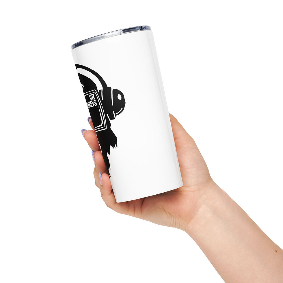 Thumbnail: VR MONKEYS® - Tapered stainless steel tumbler