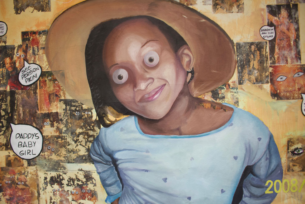 Watch her for me close up
Oil on unstretched canvas
2025
