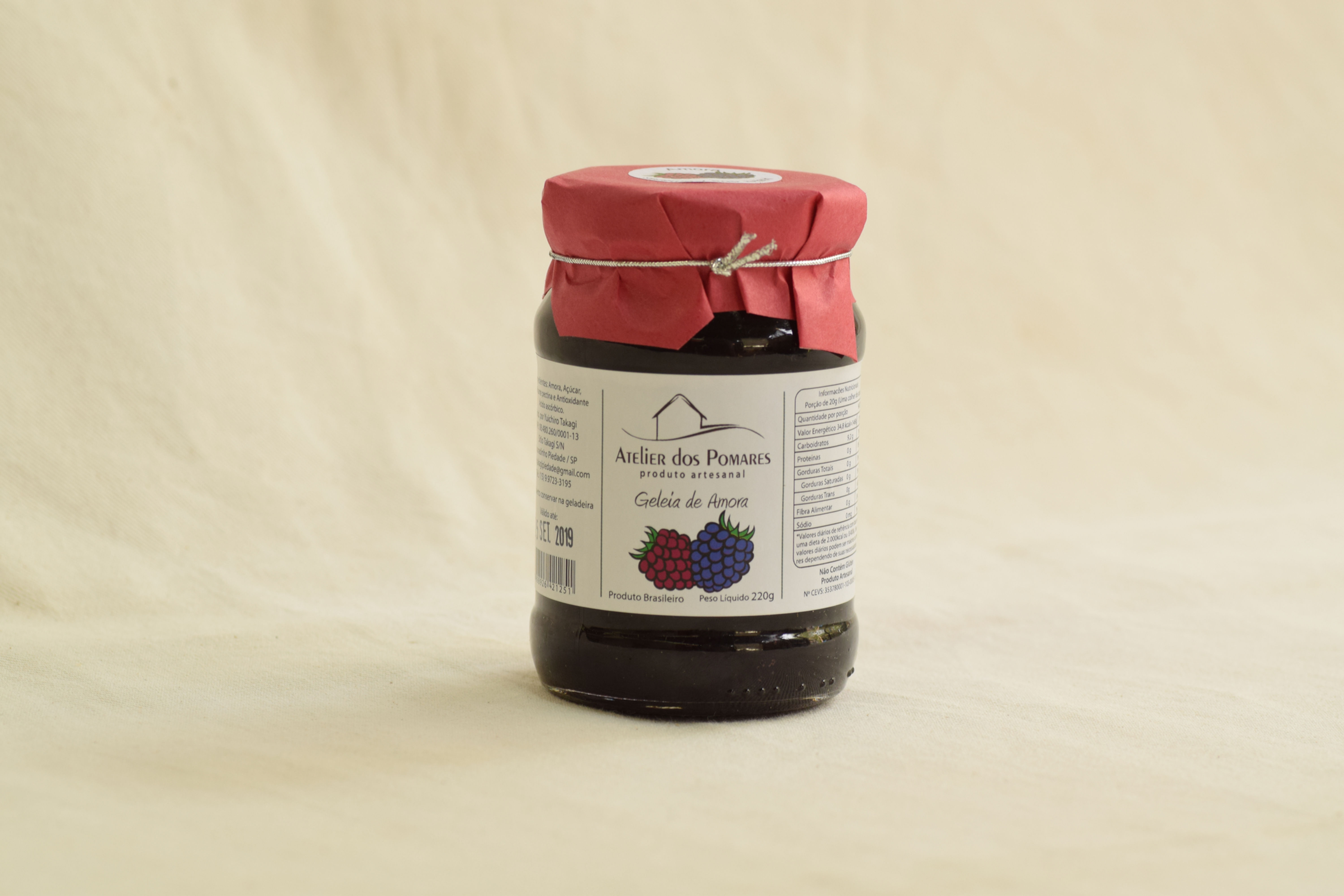 Geléia de Amora 220g