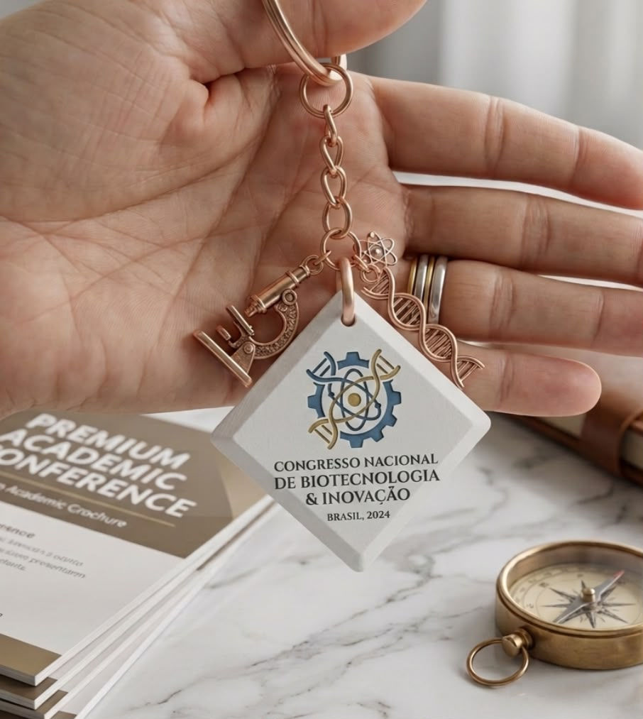 Miniatura: Chaveiro personalizado (50 unidades)