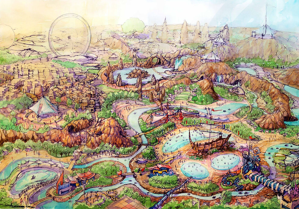 Theme park design 2