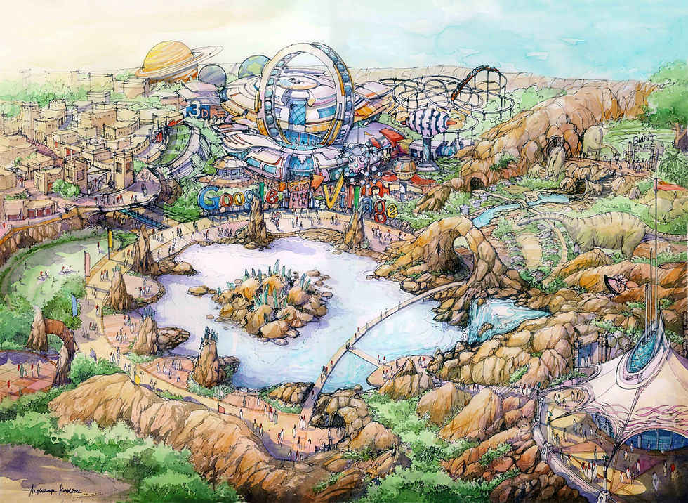 Theme park design