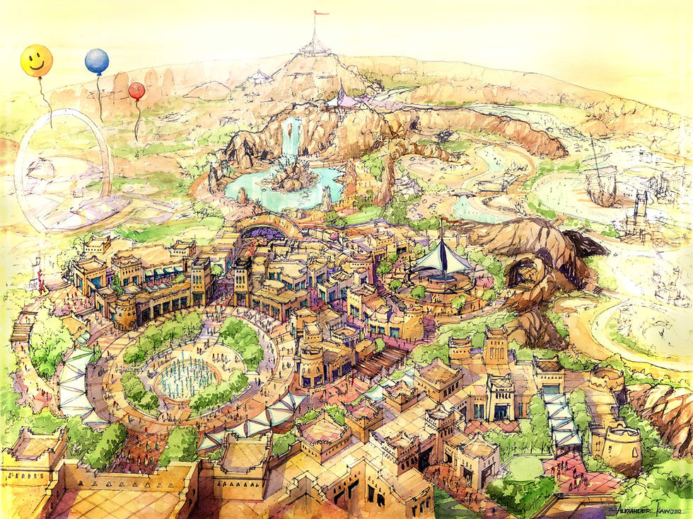 Theme park design 1