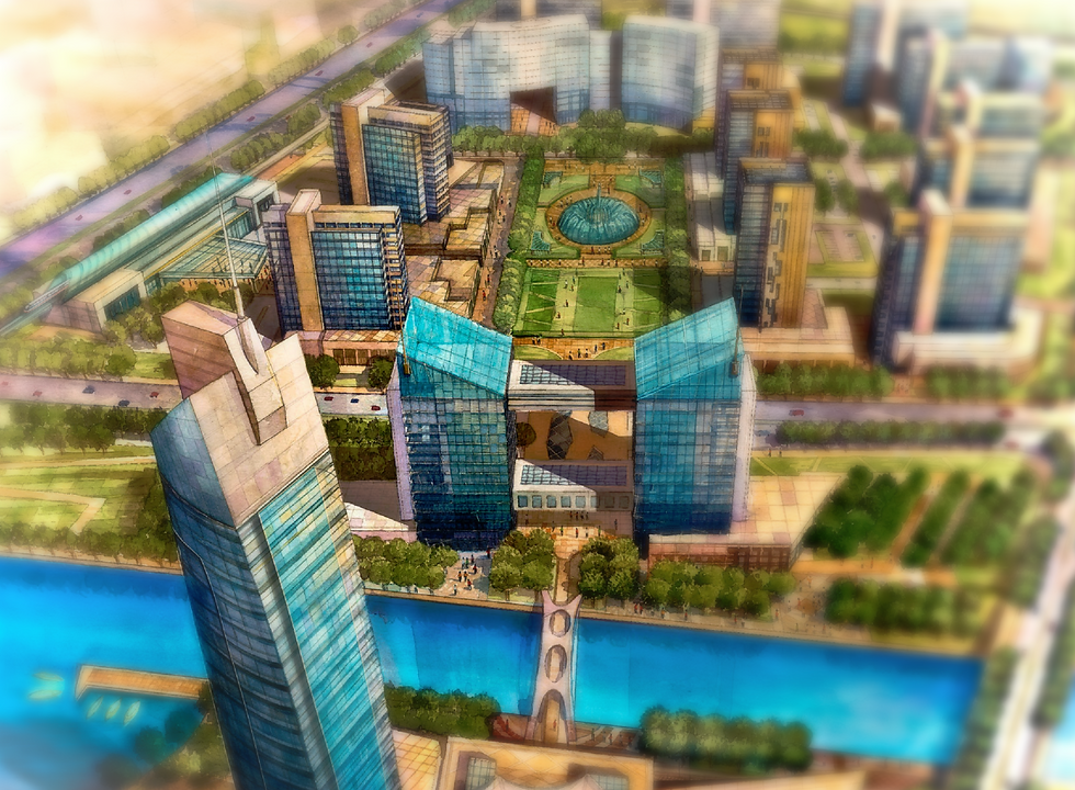 Caohejing master plan - China