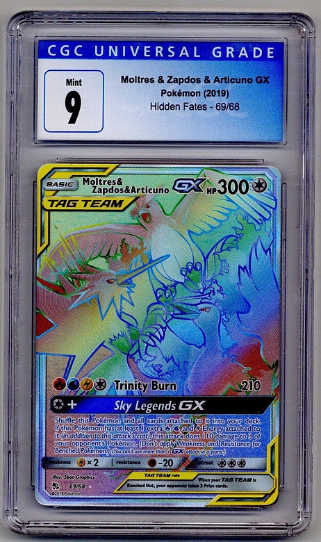 pokemon card moltres zapdos articuno rainbow rare Amazon.com: Moltres & Zapdos & Articuno Tag Team GX - 69/68 - Secret Rare