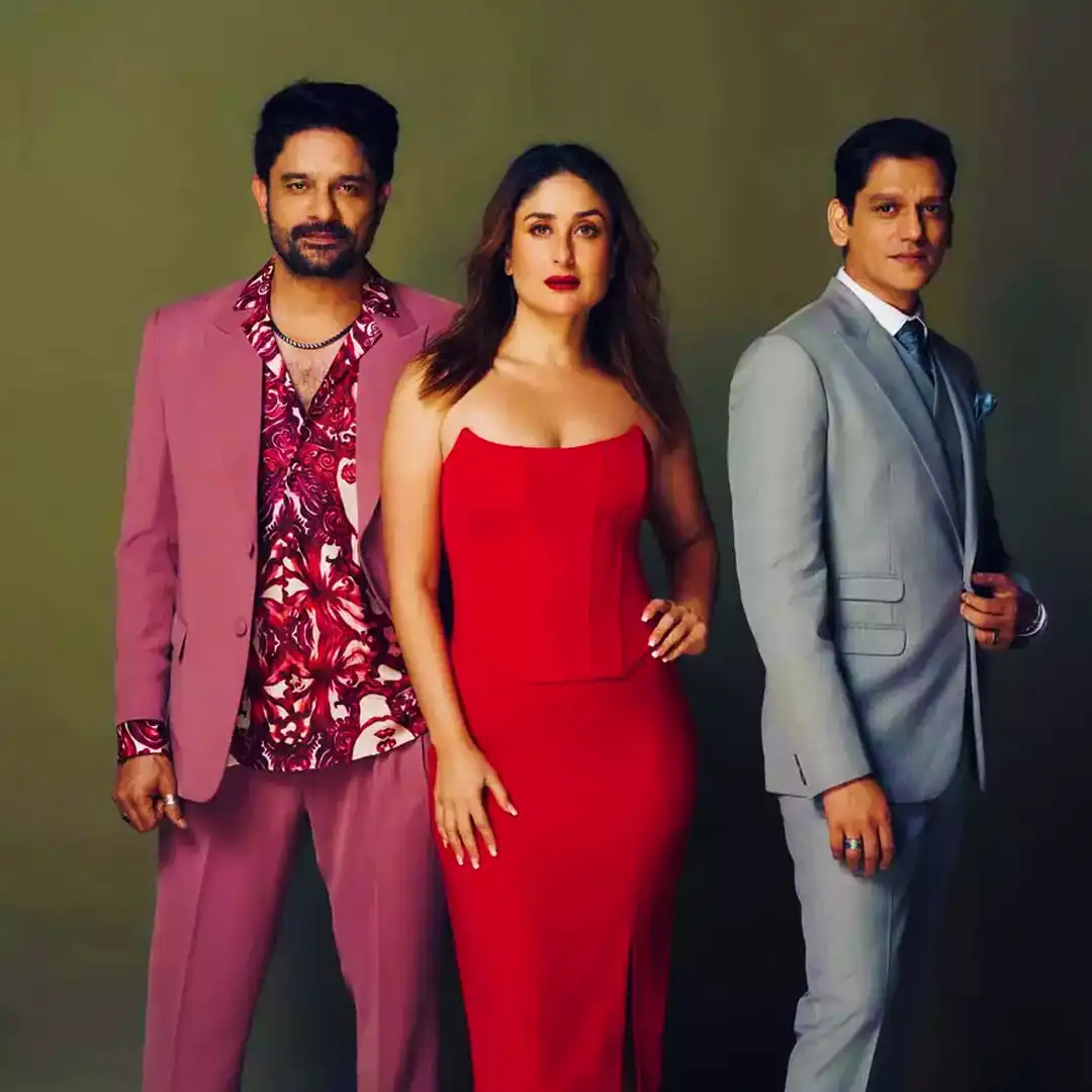 Vijay Varma and Kareena Kapoor Pose for "Jaane Jaan"