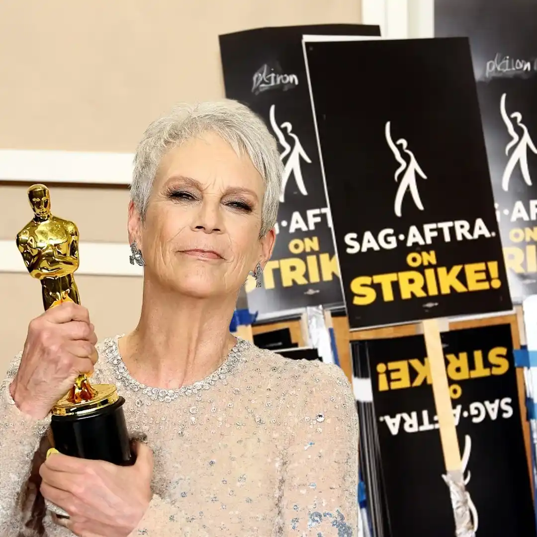 Jamie Lee Curtis backs SAG-AFTRA strike amid criticism.