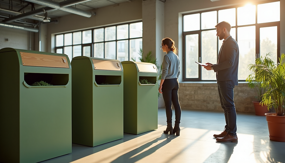 Miljøvennlige bedriftsløsninger for kompostering