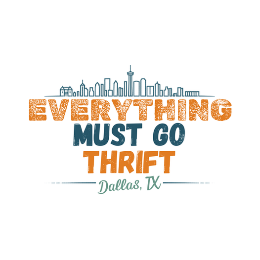Website and local visibility support for Everything Must Go Thrift in Dallas, helping promote the store, improve online presence, and support local customer discovery.