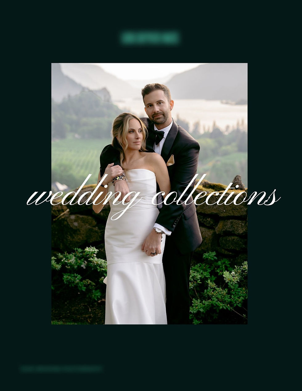 Modern wedding guide template preview, page 2