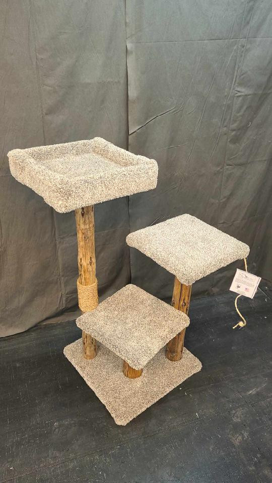 3 Step Cat Tree with Sided Bed (Item#:SB3ST2020s)
