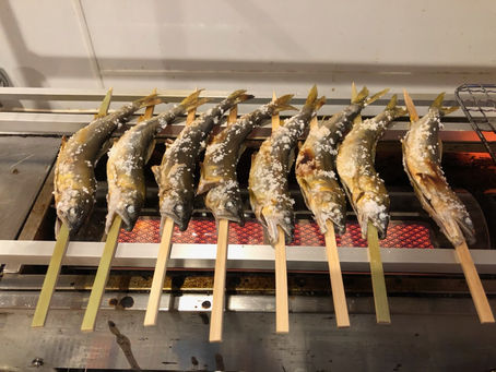 鮎の塩焼き