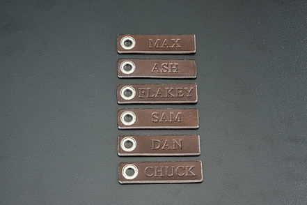 Premium quality key chains, leather key chains, leather customised key chains, customisable leather, brown key tag, key tag