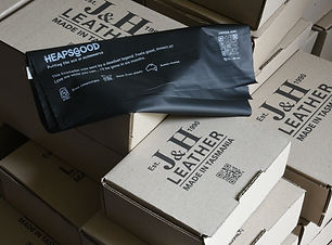 Eco-friendly, sustainable packaging for our leather products, reducing waste and promoting sustainability