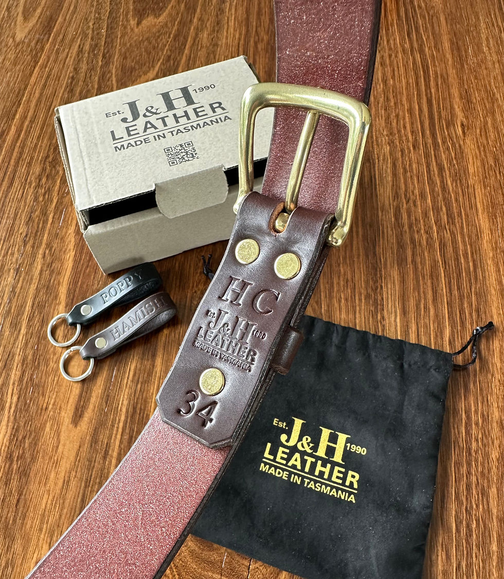 Thumbnail: The J&H Classic - 32mm (Italian leather)