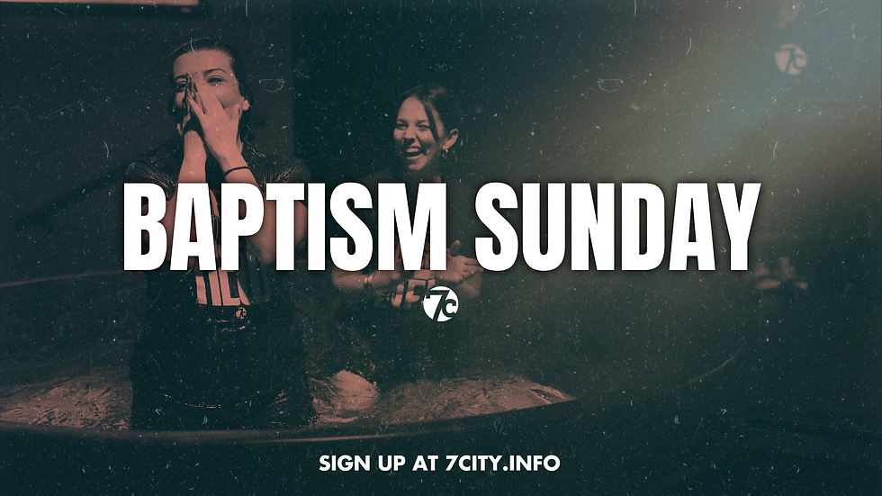 Baptism Sunday