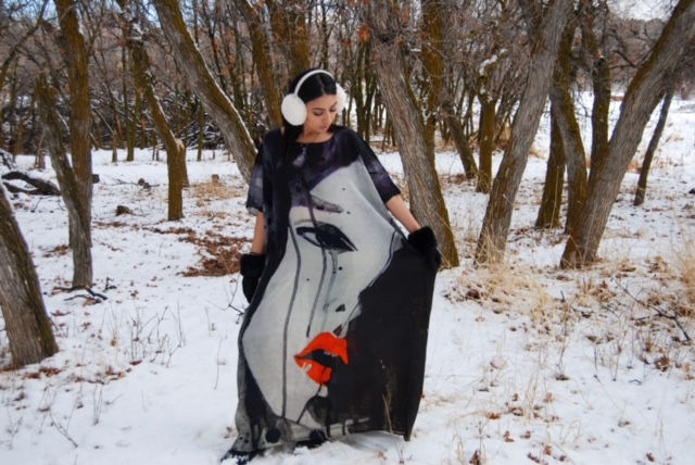 Thumbnail: Contemporary Kaftan, kaftan Dress, unique Kaftan, Loungewear Dress, Dubai Kaftan