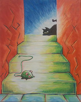 Cat on Stairs.png
