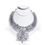 Thumbnail: Crystal Panther Claw Necklace close view
