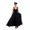 Thumbnail: Maxi Skirt. The long, flowing skirt is available in black, blue and purple. It has two convenient pockets and it comes with a
