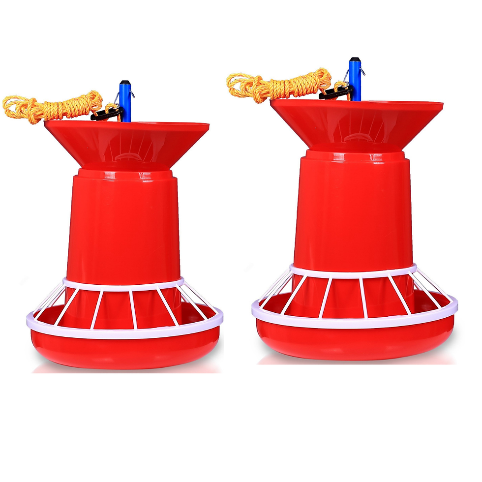 Thumbnail: TM&W Equipments Chicken Poultry 4 kg Feeder, 2 PCS