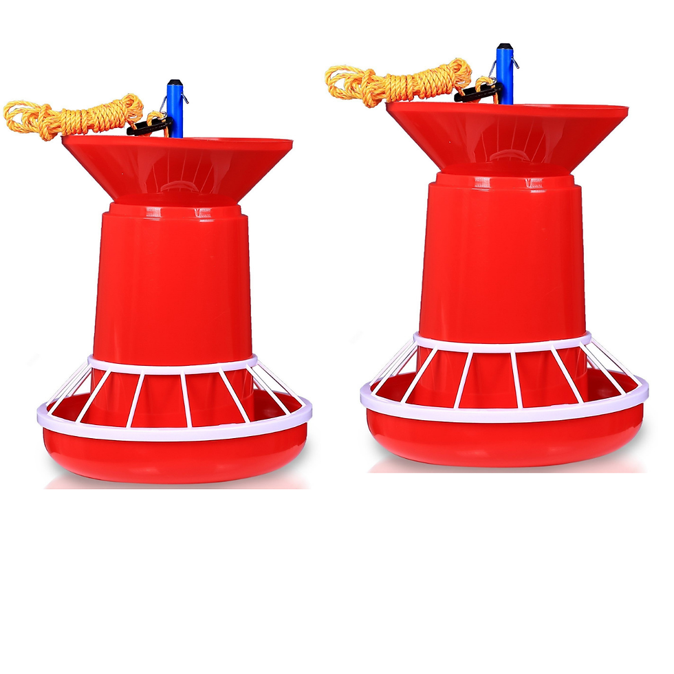 Thumbnail: TM&W Equipments Chicken Poultry 4 kg Feeder, 2 PCS